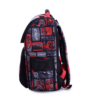 Školská aktovka Cars červená-2